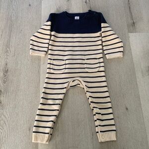 Baby Gap Navy Blue‎ Boys Romper